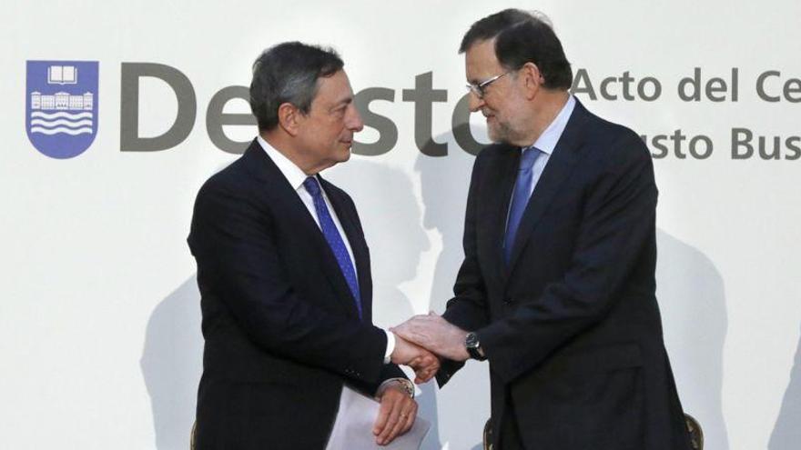 Draghi pide a la zona euro seguir las reformas realizadas por España