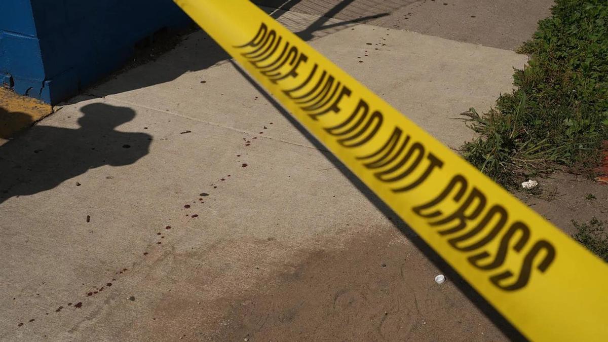 Foto de archivo de un tiroteo en Estados Unidos