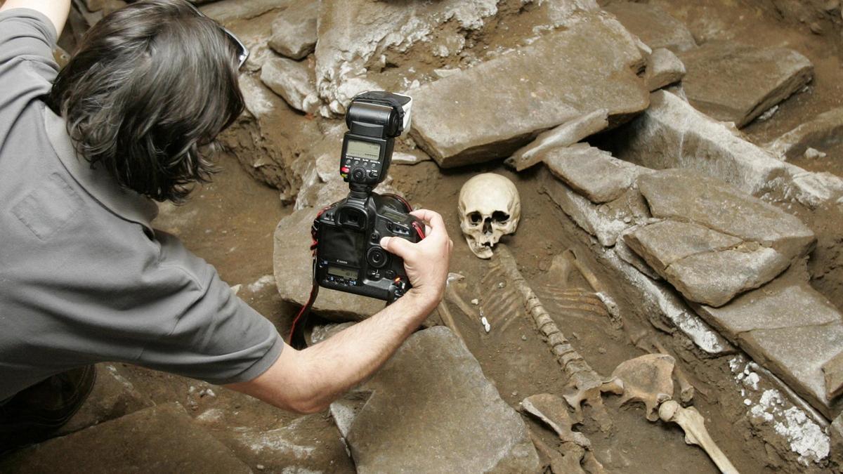 Necrópolis de la Catedral de Santiago que se podrá visitar durante las jornadas.