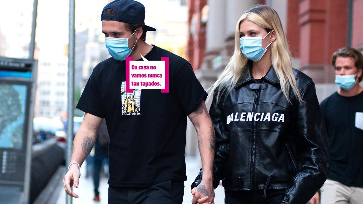 ¡Fuera ropa! Así es el último posado en pareja de Brooklyn Beckham y Nicola Peltz