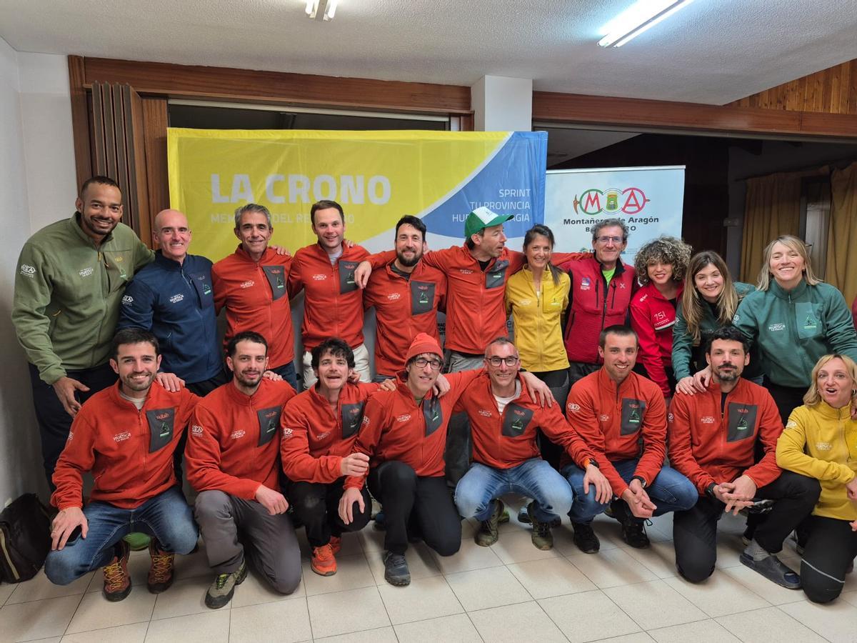 El grupo, toda una familia.