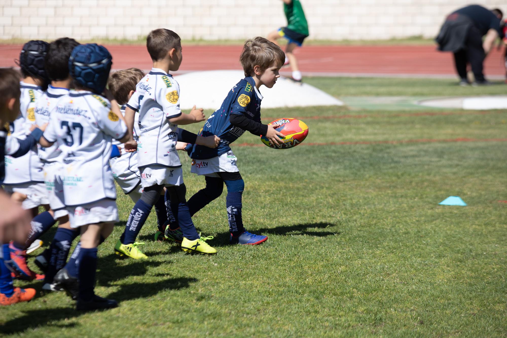 GALERÍA | El rugby más puro brilla con la "II Jornada de canteras Ciudad de Zamora"