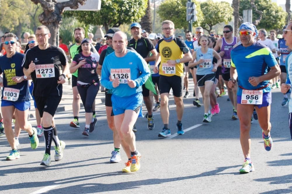 Media Maratón Murcia: Paso por Puente Reina Sofía