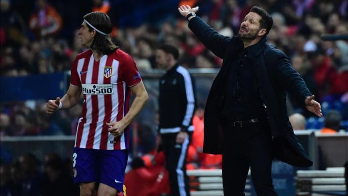 Filipe Luis es uno de los buques insignia del 'cholismo' y así se refleja dentro y fuera del campo