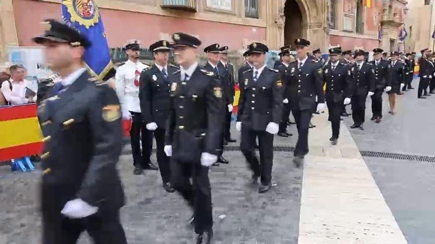 Acto de celebración de los Santos Ángeles Custodios en Murcia