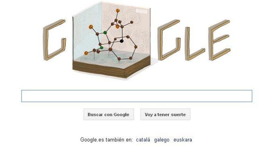 Imagen del 'doodle' de Google.
