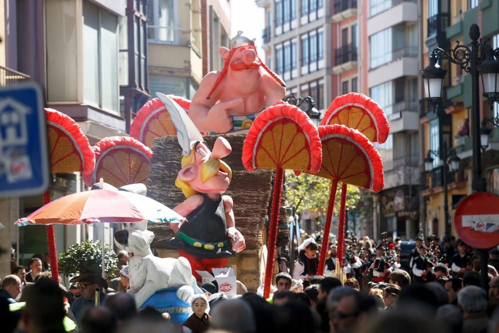 Pregón y desfile de las fiestas de El Bollo en Avilés