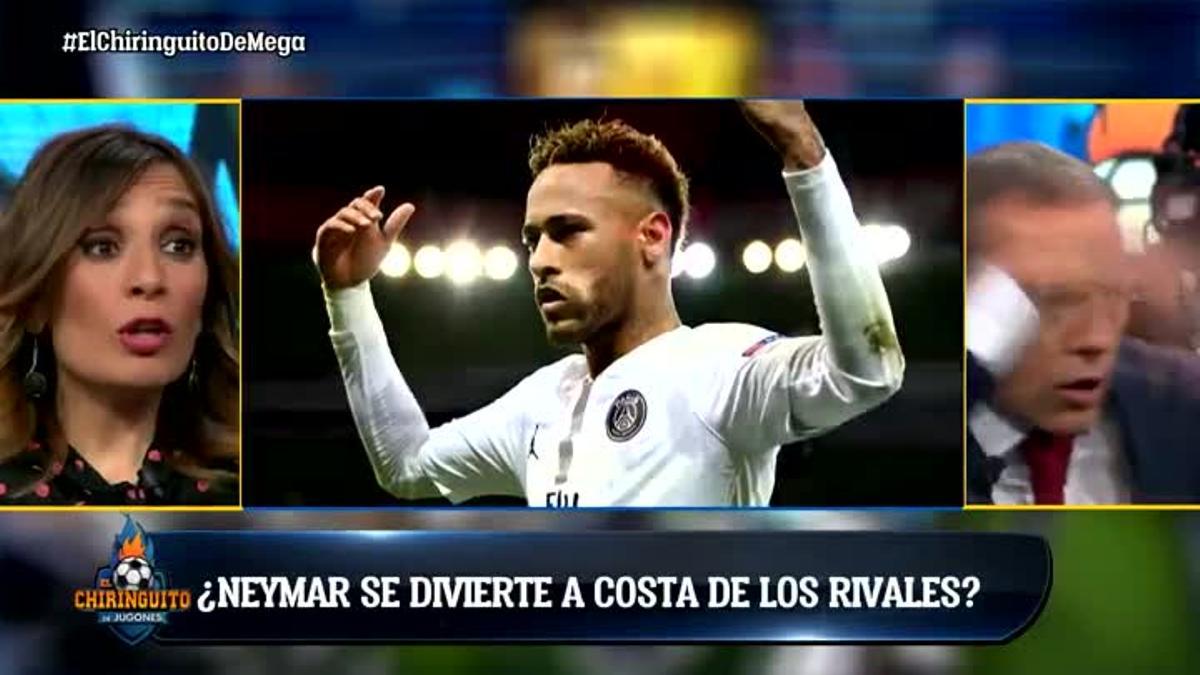 ¿Provoca Neymar a sus rivales con su forma de jugar?