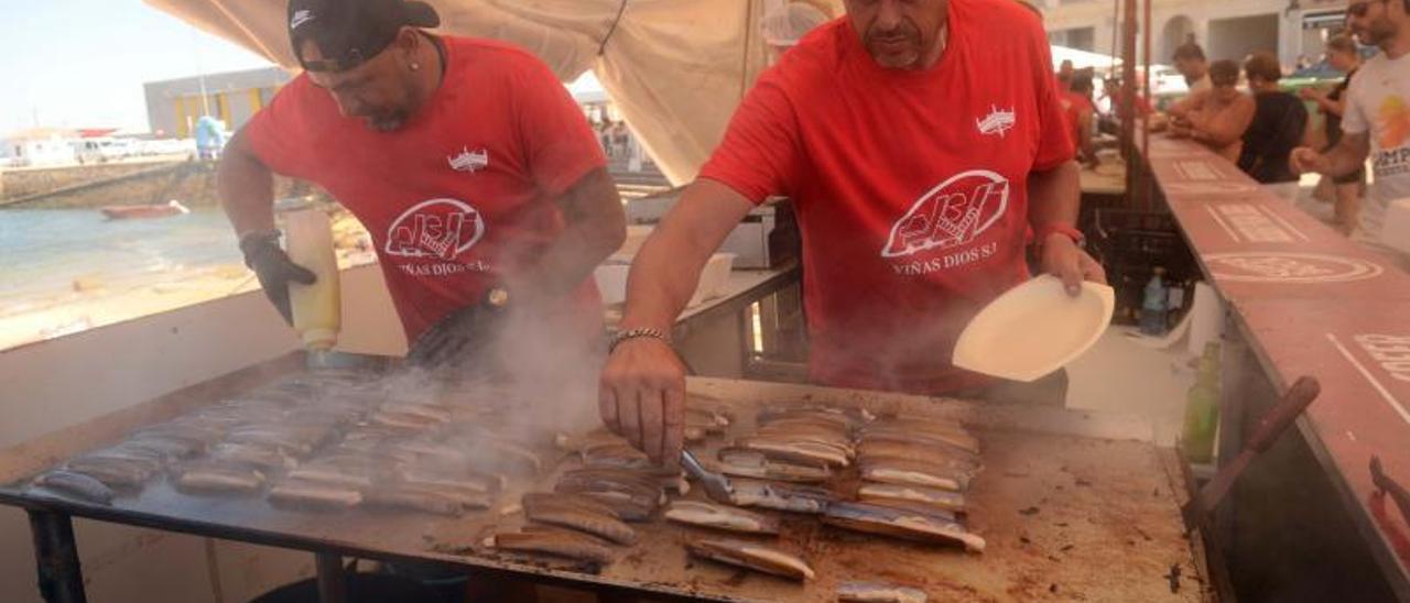 La navaja a la plancha es el producto más demandado.