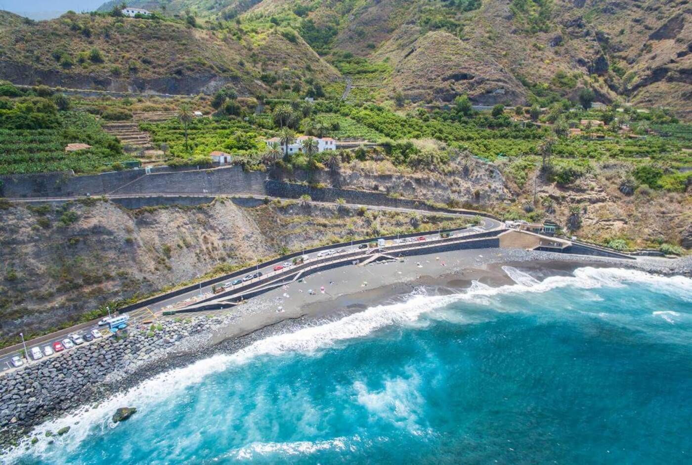 Playa El Socorro, en Los Realejos (Tenerife).