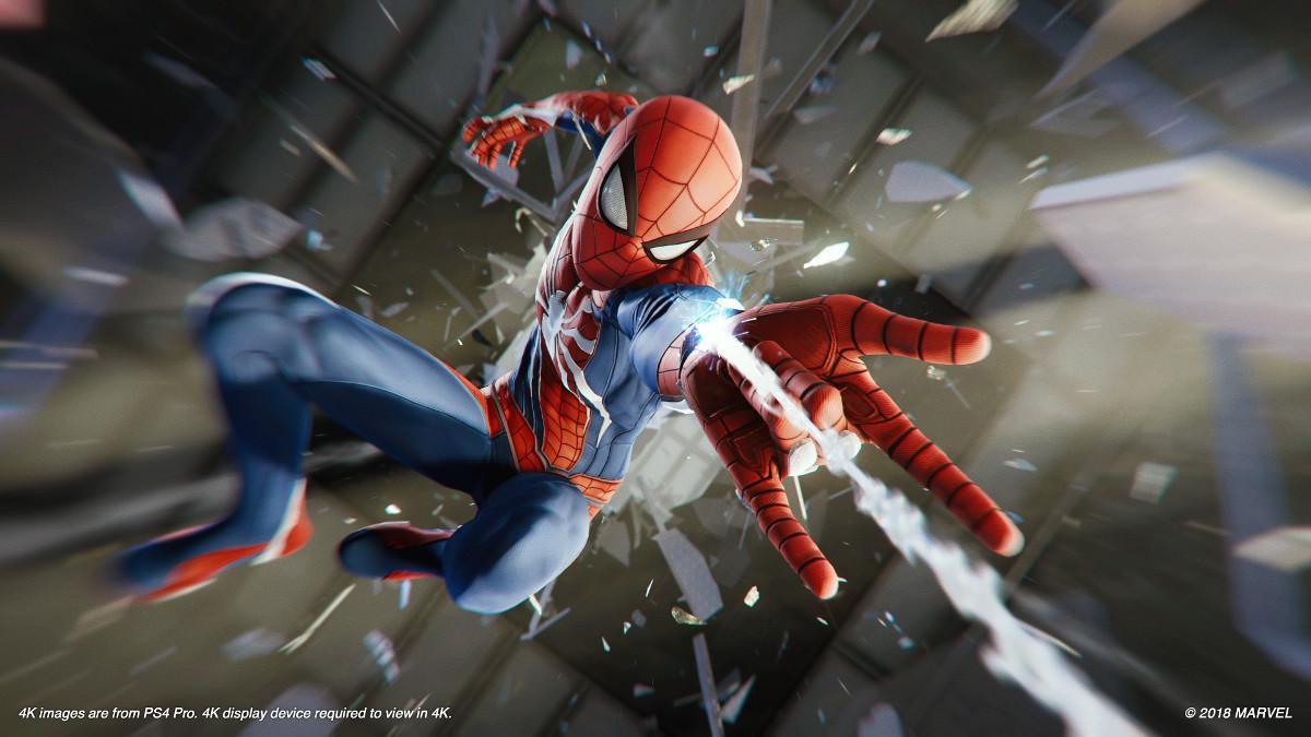 El juego Spider-Man para PS4.