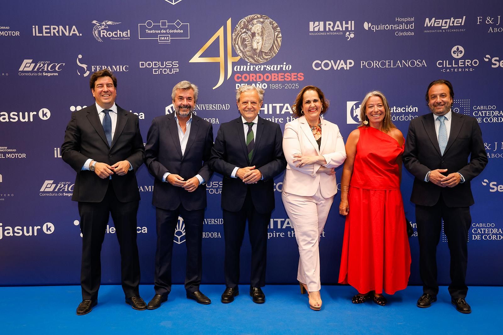 La gala del 40 aniversario de los Cordobeses del Año, en imágenes