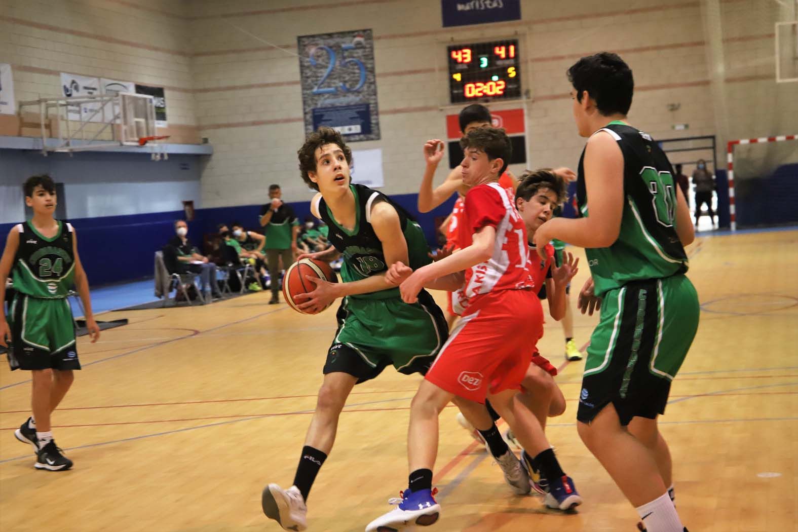 Maristas-Cordobasket final por el título provincial infantil masculino de baloncesto