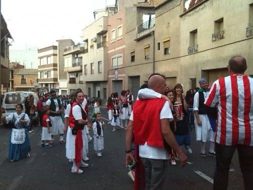 Desfile de carrozas en Pliego