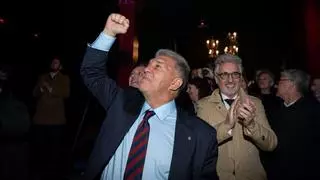 Laporta: "La leche del Madrid es histórica, siempre le ayudan a tener suerte"