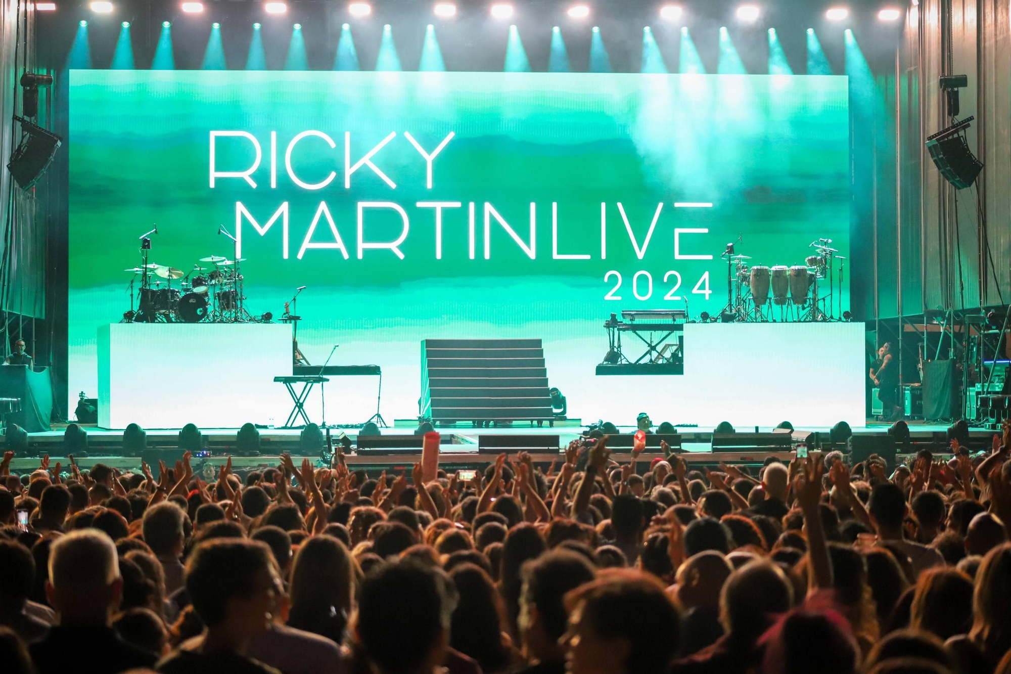 Así ha sido el concierto de Ricky Martin en Badajoz