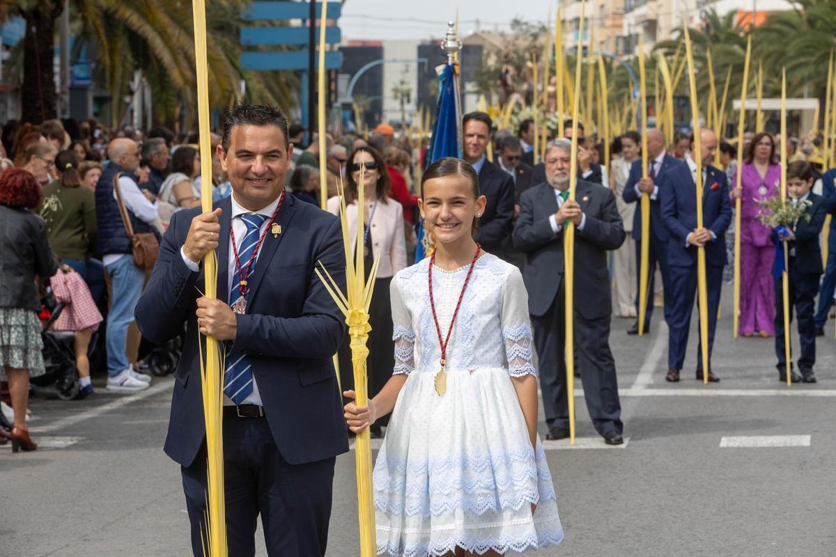 Mañana de procesiones del Domingo de Ramos en Alicante