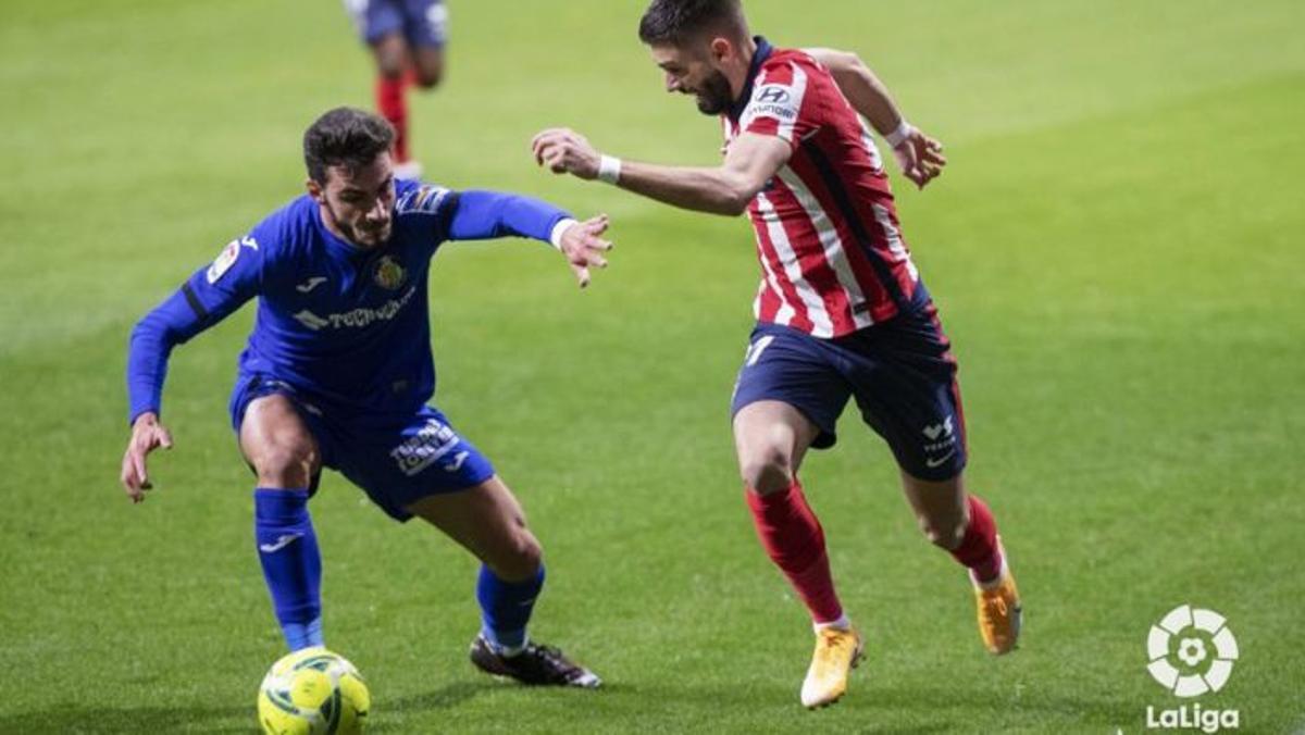 Juan iglesias, defensa del Getafe