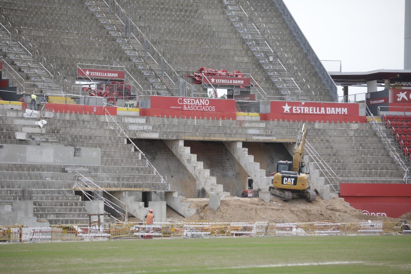 Umbauarbeiten in Son Moix - hier entsteht das neue Stadion von Real Mallorca