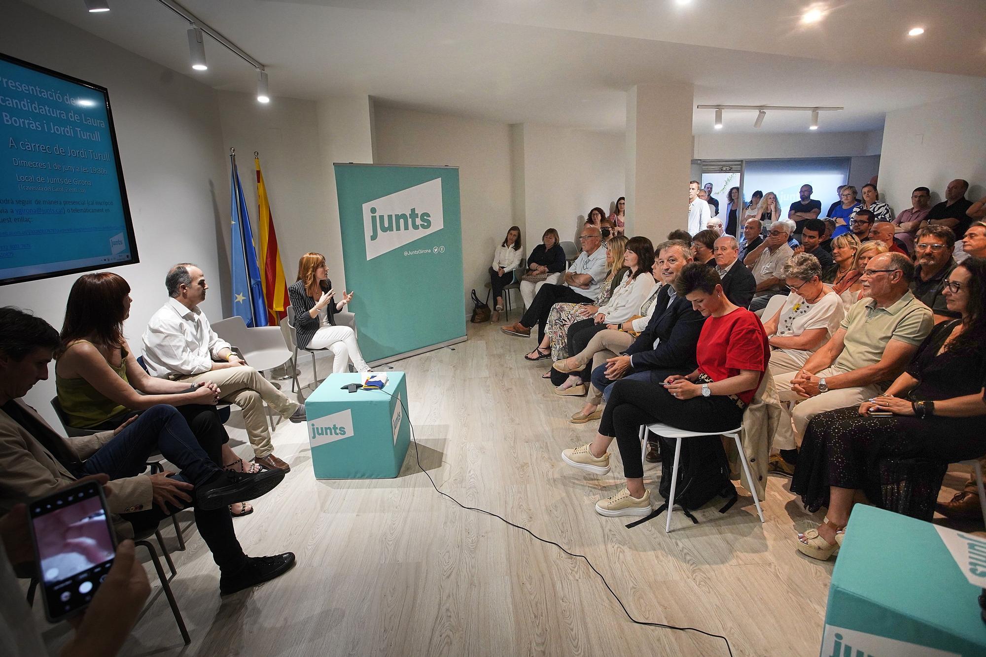 Turull presenta la candidatura a la seu de Junts