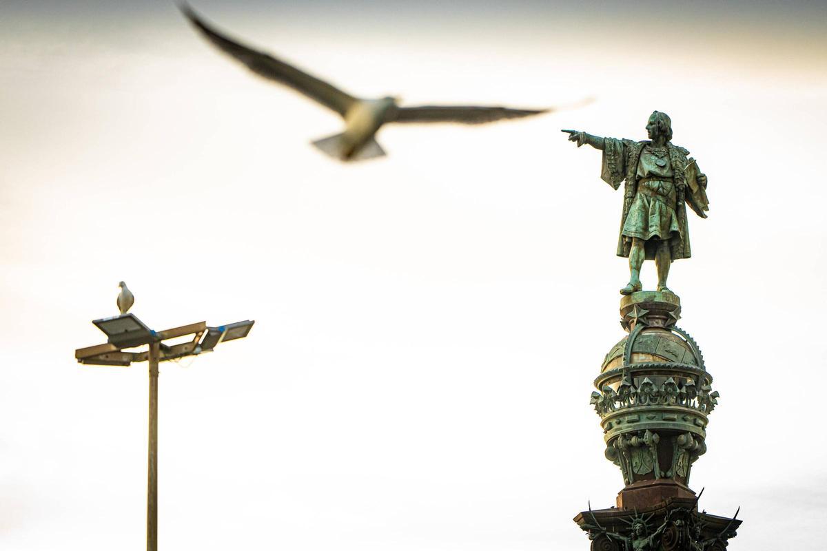 Estatua de Cristobal Colón, Barcelona