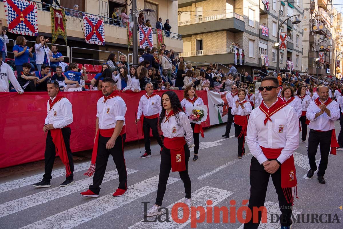 Procesión de subida a la Basílica en las Fiestas de Caravaca (Bando de los Caballos del vino)