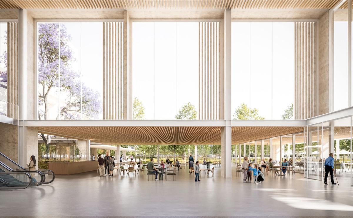 Les imatges del nou Trueta segons el projecte guanyador