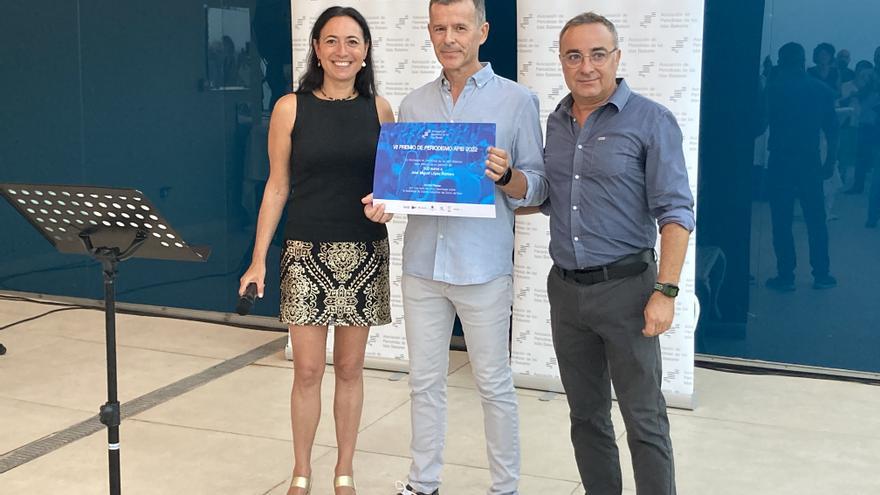 Premio balear para el periodista de Diario de Ibiza José Miguel L. Romero