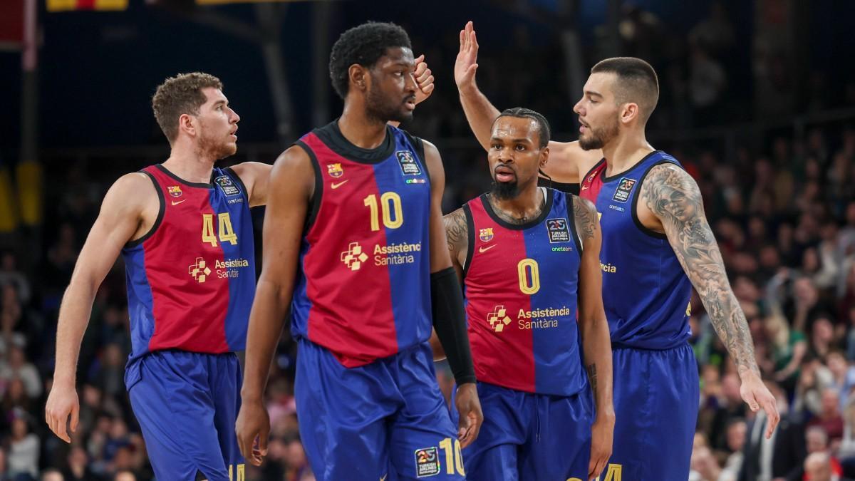 El Barça busca su cuarta victoria consecutiva en la Euroliga para seguir escalando posiciones en la clasificación