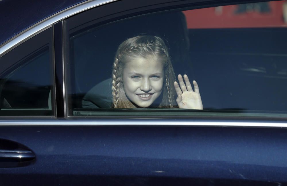 Leonor y Sofía, protagonistas en el Congreso