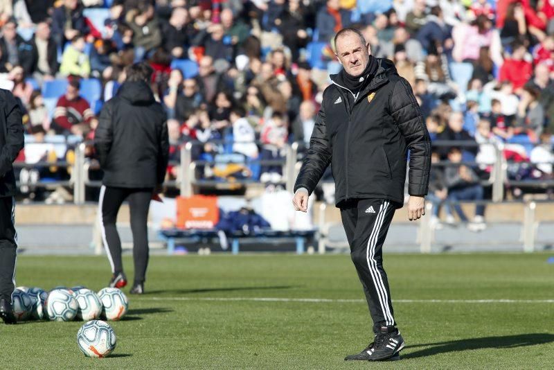 Partido de entrenamiento del Real Zaragoza en La Romareda