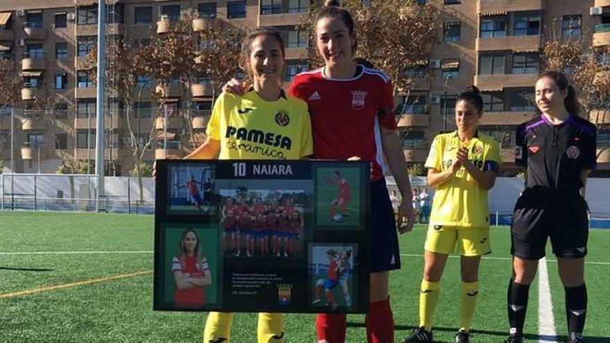 Naiara se llevó el homenaje y el Aldaia los tres puntos