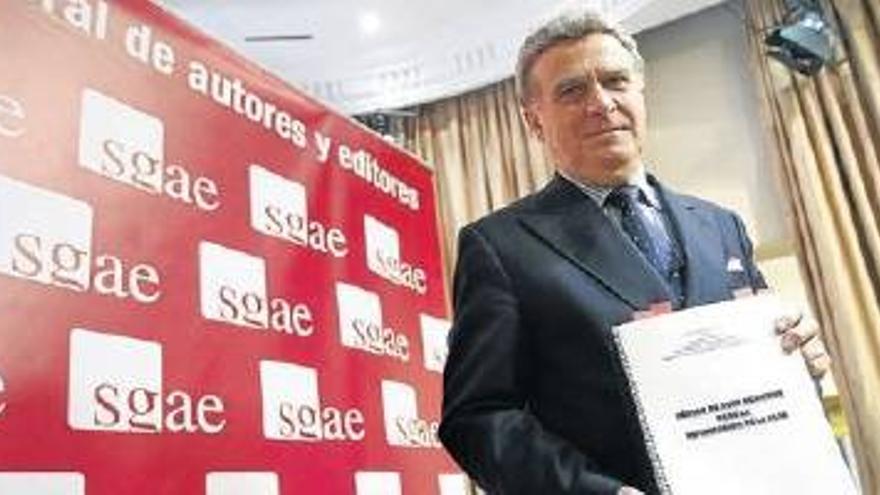 La SGAE tiene 145 millones de euros recaudados sin identificar