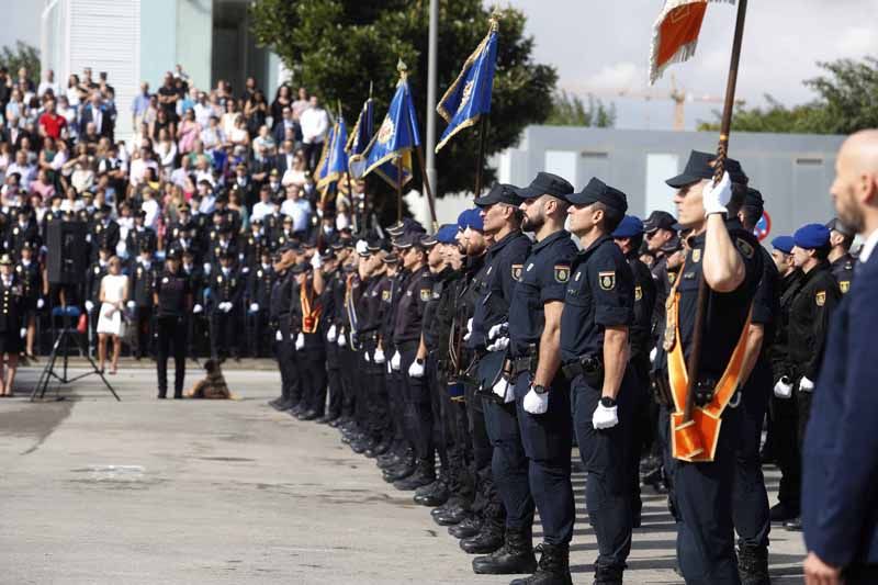 Celebración del día de la Policía Nacional en València