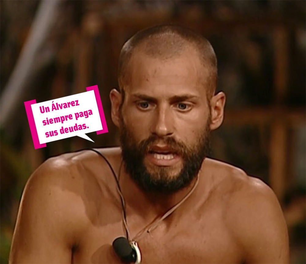 Albert Álvarez en 'Supervivientes'