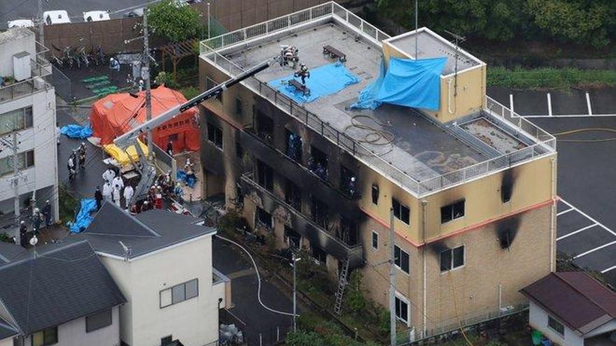 La mayoría de las víctimas del incendio en Japón murieron en el acceso a la azotea