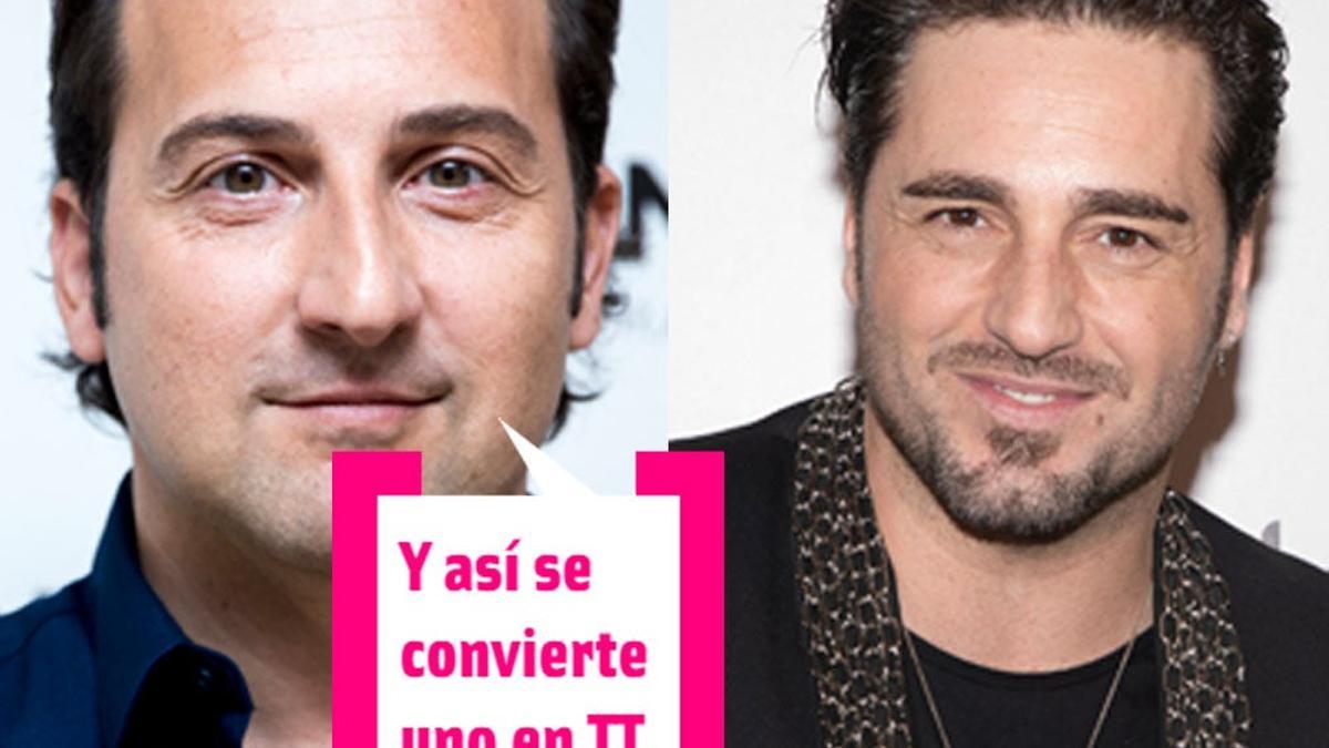 Iker Jiménes y David Bustamante, fotomontaje