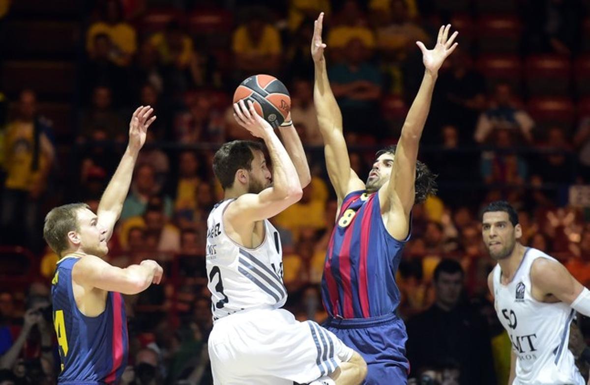 Barça, 62 - Real Madrid, 100 Barça, 62 - Real Madrid, 100