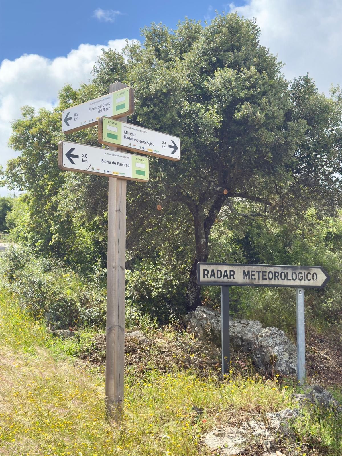 Galería | El nuevo radar meteorológico de Sierra de Fuentes