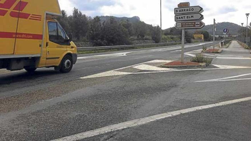 La ronda de circunvalación de Andratx será una de las que el Consell suprimirá del Plan Insular de Carreteras.