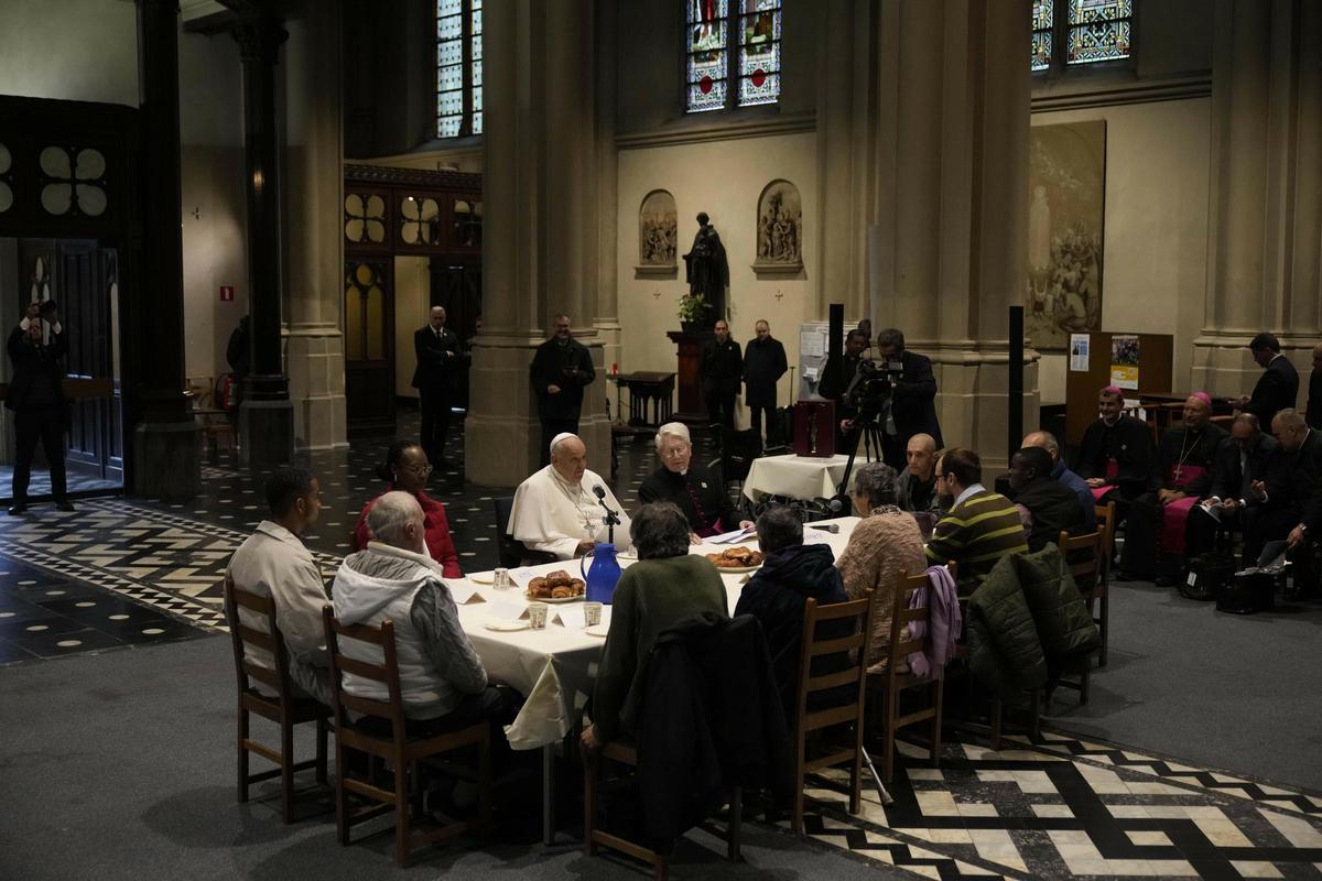 El Papa Francisco visita Bélgica