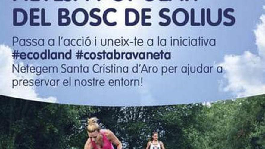 Organitzen una neteja popular al bosc de Solius