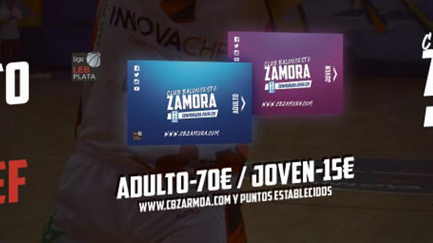 Ya tenemos ganadores de los 12 abonos para ver al CB Zamora