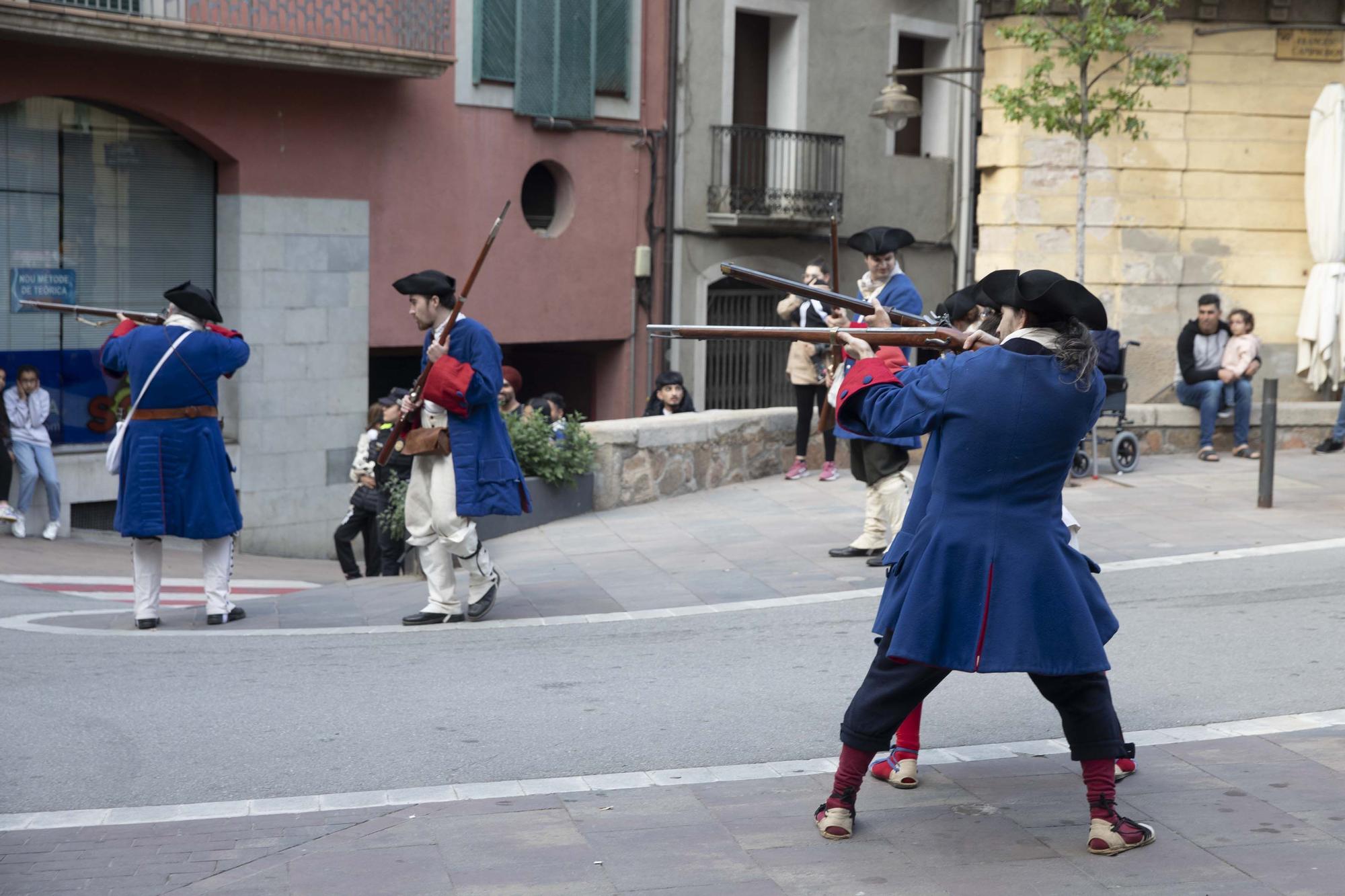 Arbúcies recrea el tradicional Combat de fa més de 300 anys