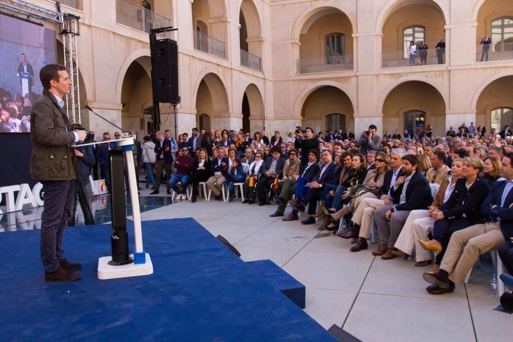 Acto de presentación de Noelia Arroyo como candidata a la alcaldía de Cartagena