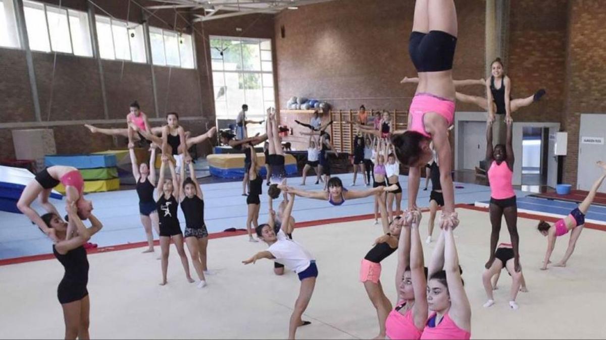 La gimnasia acrobática se cita en València