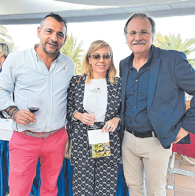 Manuel Ligero, Silvana Riutort y Lucas Reus.