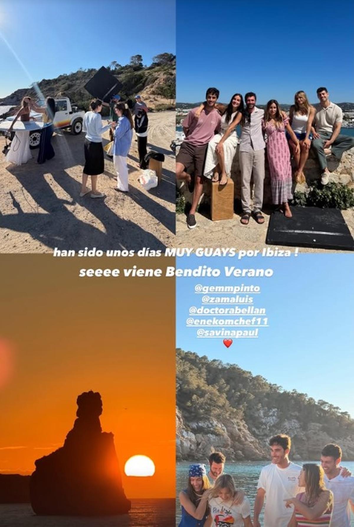 Collage que ha compartido Eneko en sus redes sociales.