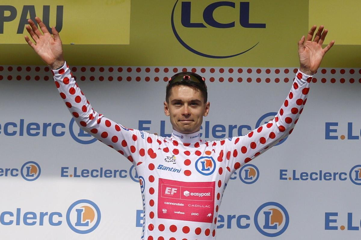 Alex Baudin , líder de montaña.