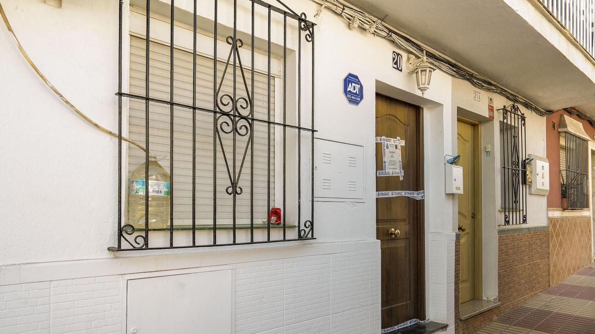 Domicilio donde ocurrió el asesinato en San Pedro de Alcántara (Marbella), el pasado martes